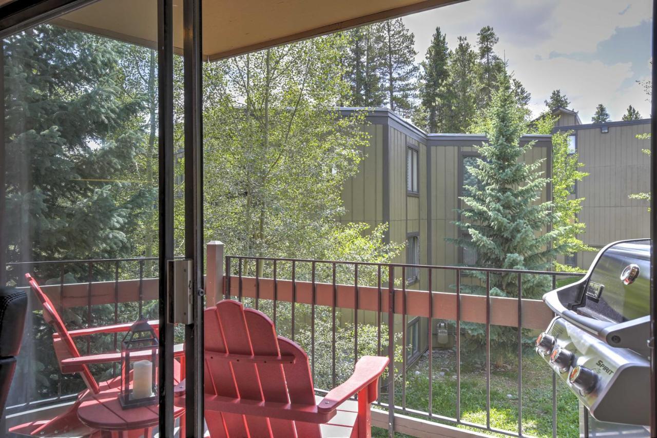 Breckenridge Condo With Balcony Walk To Ski Resort المظهر الخارجي الصورة